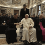 Papa Francisco en visita a la Universidad