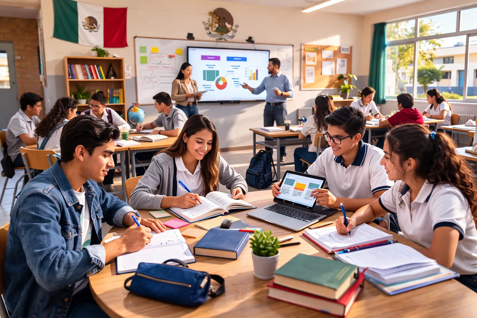 Bachillerato Nacional Margarita Maza SEP clases cortas 30 mil lugares Tania Rodríguez Mora beca Benito Juárez