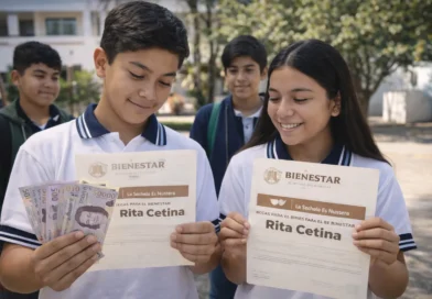 Beca Rita Cetina pago triple febrero 2026: $5,700 para nuevo ingreso secundaria