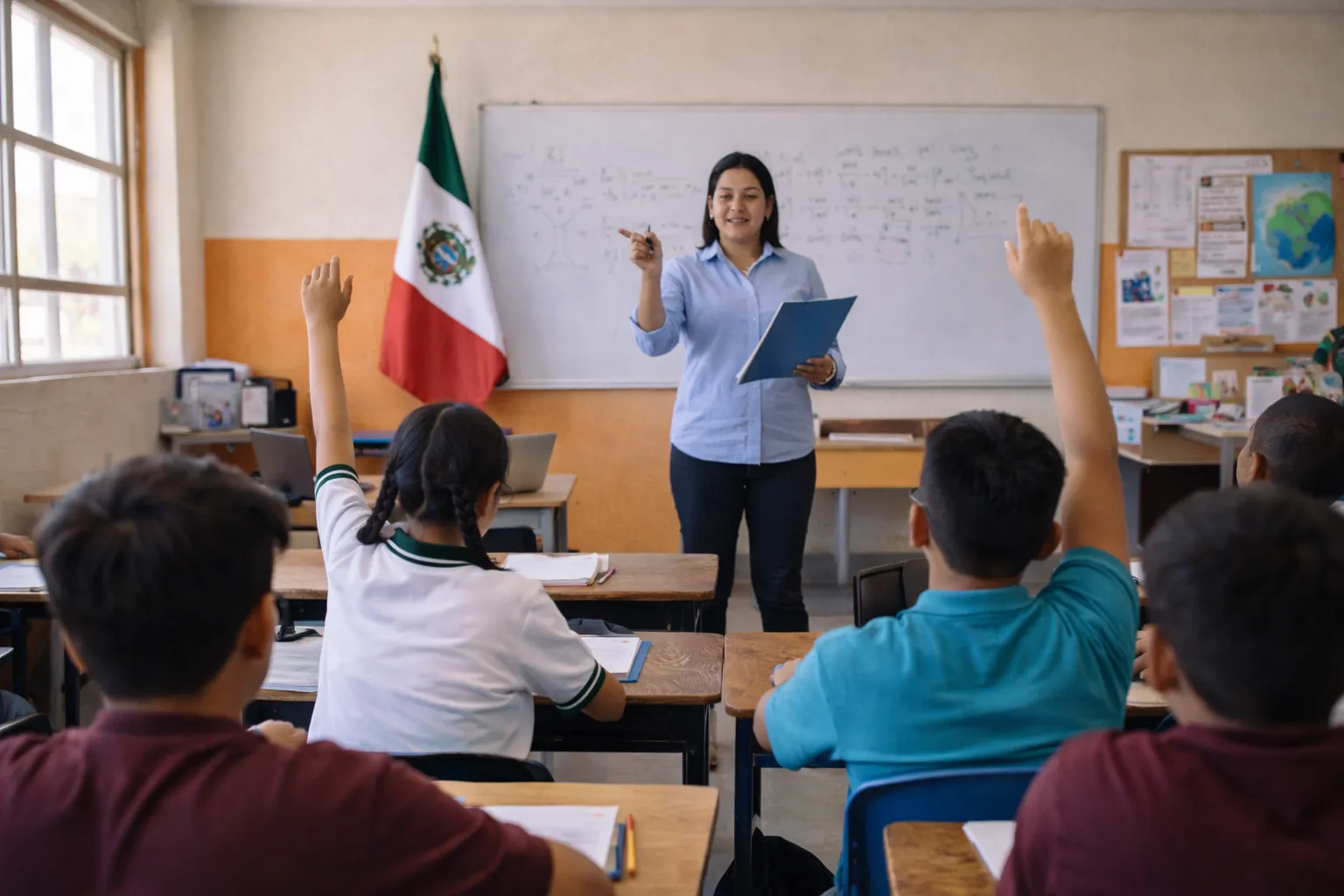 Crisis educativa México 2026 deserción abandono escolar presupuesto docentes recortes