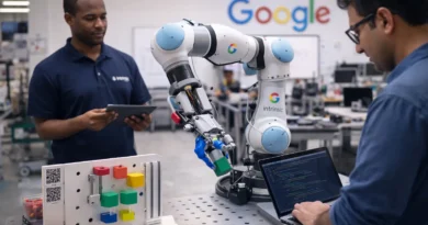 Google absorbe Intrinsic: el “Android de la robótica” ahora funciona con Gemini, DeepMind y la fábrica del futuro de Foxconn