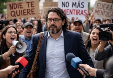Marx Arriaga enfrenta protestas en Ciudad Juárez tras destitución de la SEP Marx Arriaga enfrenta protestas en Ciudad Juárez tras destitución de la SEP