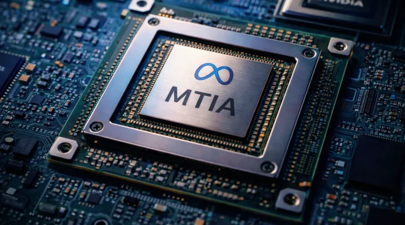 Meta acelera chip MTIA-2 para competir con Nvidia en infraestructura de IA Meta acelera chip MTIA-2 para competir con Nvidia en infraestructura de IA