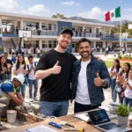 MrBeast construyó el primer bachillerato de San Andrés Tepetitlán: la directora trabajaba desde su coche, la Fundación Rockefeller dará comida gratis y Derbez llegó en helicóptero MrBeast Eugenio Derbez escuela San Andrés Tepetitlán Almoloya Alquisiras Edomex primer bachillerato 2026