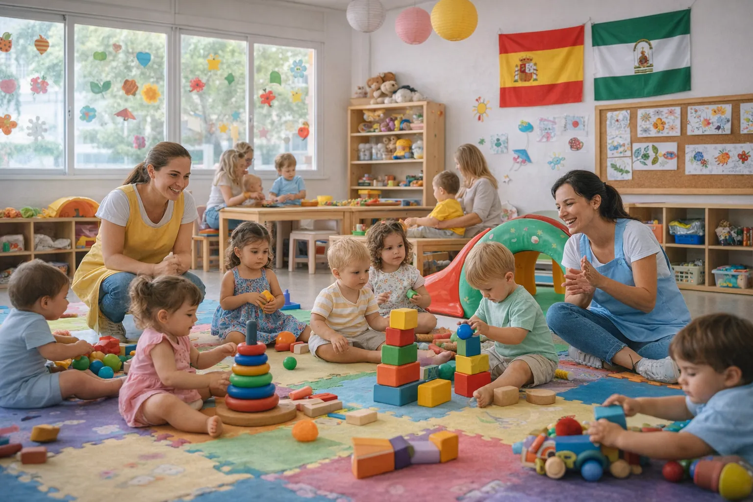 Andalucía gratuidad educación infantil 1 año 2026-2027 Juanma Moreno 130000 familias 2645 euros matriculación 1 abril 2197 centros conciliación