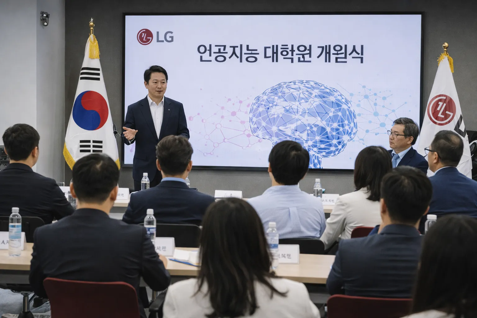 LG AI Graduate School Seoul primera escuela corporativa posgrado inteligencia artificial Corea del Sur Ministerio Educacion 2026