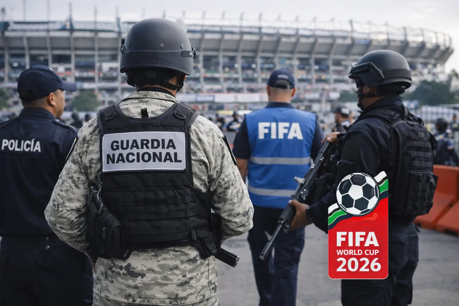 Mexico seguridad Mundial 2026 FIFA operativos Ejercito antidrones sedes Guadalajara Monterrey Ciudad de Mexico