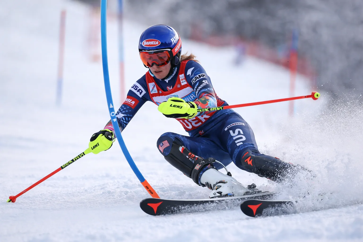 Mikaela Shiffrin slalom Åre 109 victorias Copa del Mundo 15 marzo 2026 récord oro olímpico temporada 2025-26