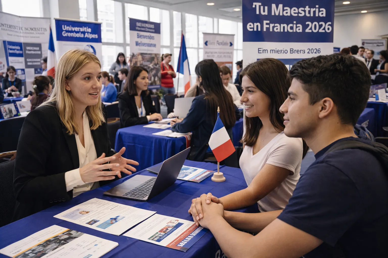 Tu Maestría en Francia 2026 Campus France México Embajada Francia 17 edición febrero CDMX Puebla Monterrey 26 universidades becas Eiffel estudiantes mexicanos posgrado