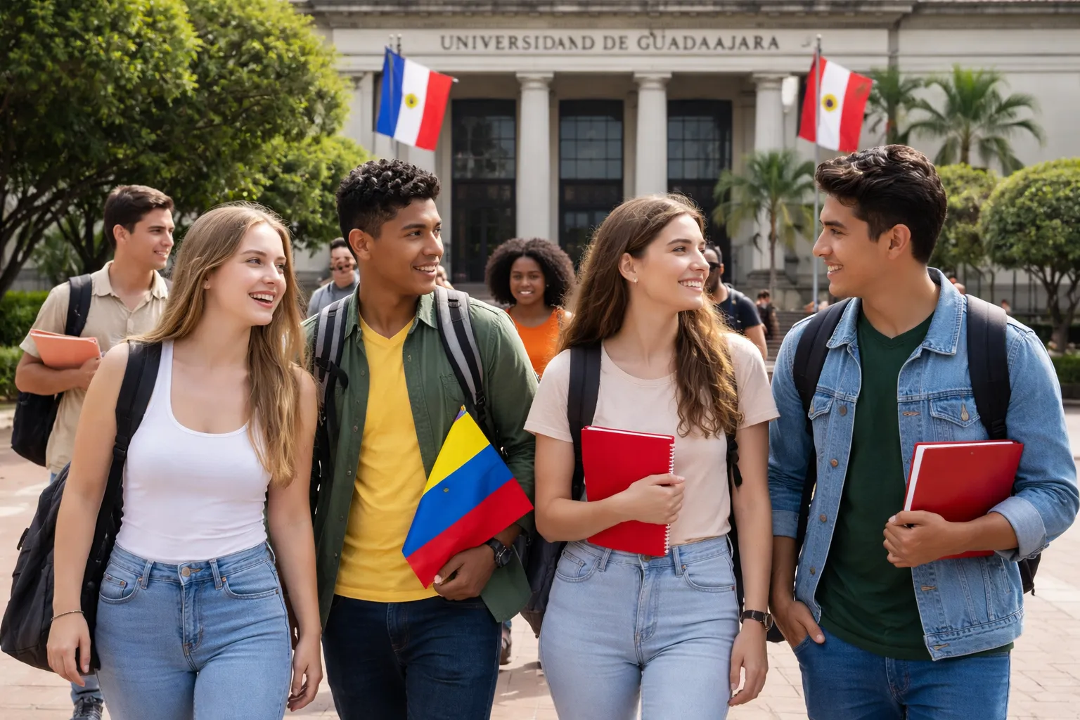 UdeG 333 estudiantes intercambio 2026-A 22 países Francia Colombia Perú Valeria Padilla Coordinación Internacionalización bienvenida CCU Guadalajara movilidad internacional