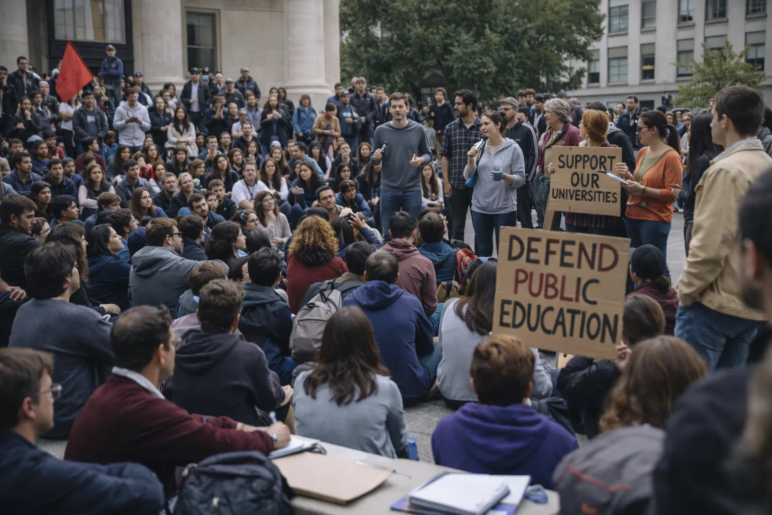 asambleas docentes universidades argentinas 12 marzo 2026 paro 16 marzo Ley Financiamiento Universitario Milei CONADU AGD UBA Córdoba La Plata Rosario Tucumán