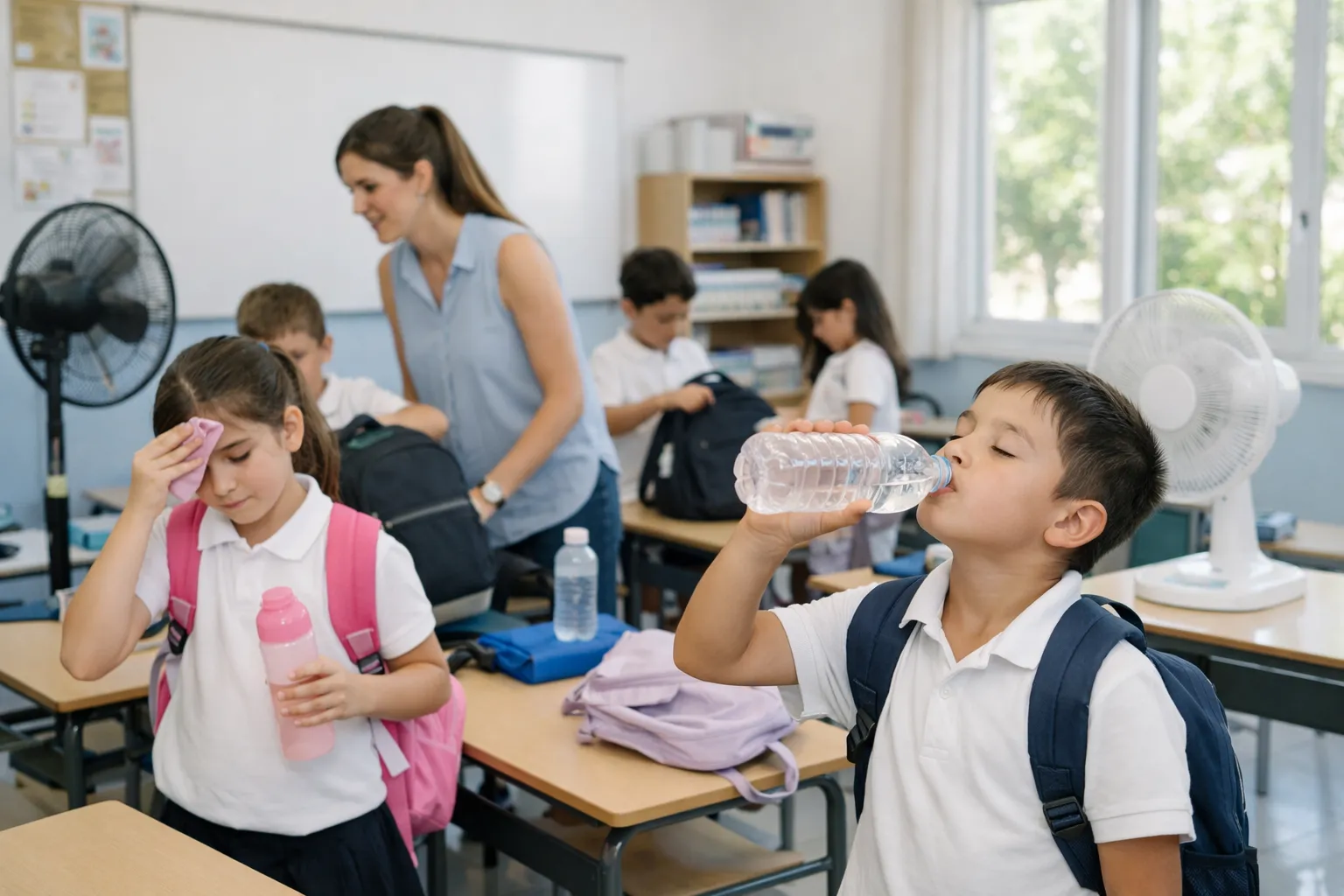 calendarios escolares calor Mexico 2026 SMN ola calor horarios clases estados Sonora Sinaloa Nuevo Leon SEP