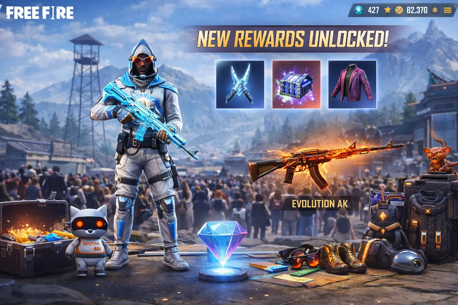 códigos Free Fire 10 marzo 2026 recompensas gratis diamantes skins canjear reward garena Jujutsu Kaisen OB52