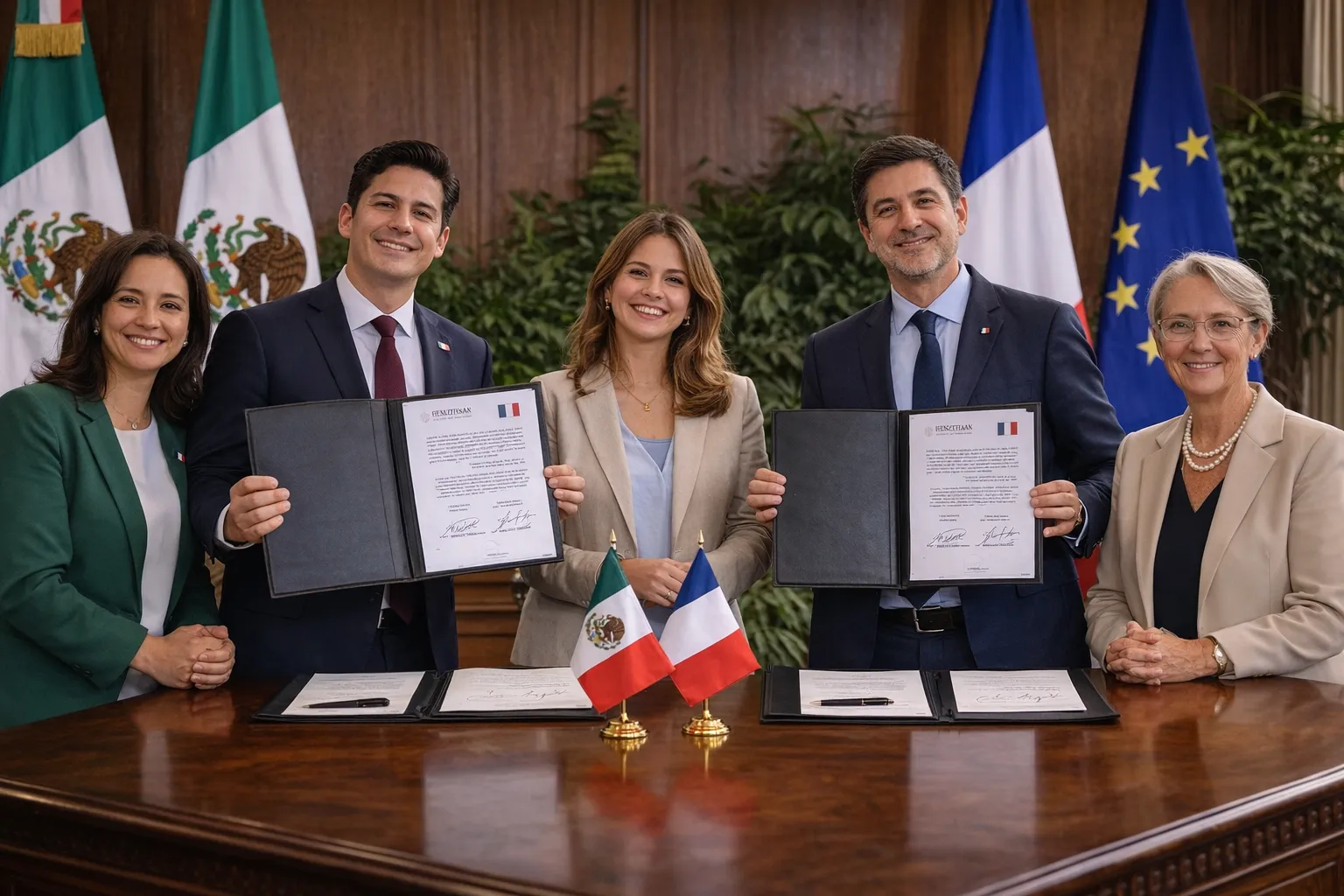 cooperación educativa México Francia 2026 SEP convenios dobles titulaciones MEXFITEC francés secundarias investigación SECIHTI Marco Franco-Mexicano Transiciones