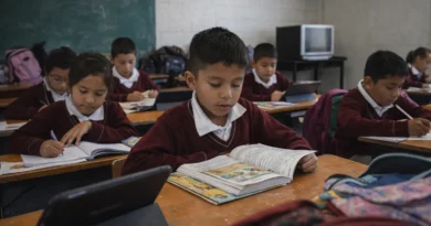 Sheinbaum anuncia conectividad para todas las escuelas con CFE y Altán — pero solo el 46.9% de las primarias públicas tiene internet funcional hoy y México gasta 2.790 dólares por alumno frente al promedio OCDE de 13.210