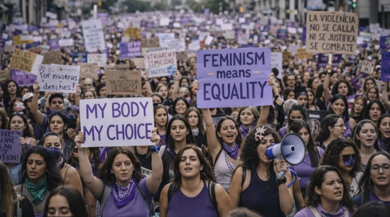 El 8M 2026 tiñe el mundo de morado: Madrid con dos marchas y el lema antifascista, Roma con 20000 contra Meloni, Buenos Aires desplaza el paro al 9M y Estambul desafia la prohibicion de Erdogan
