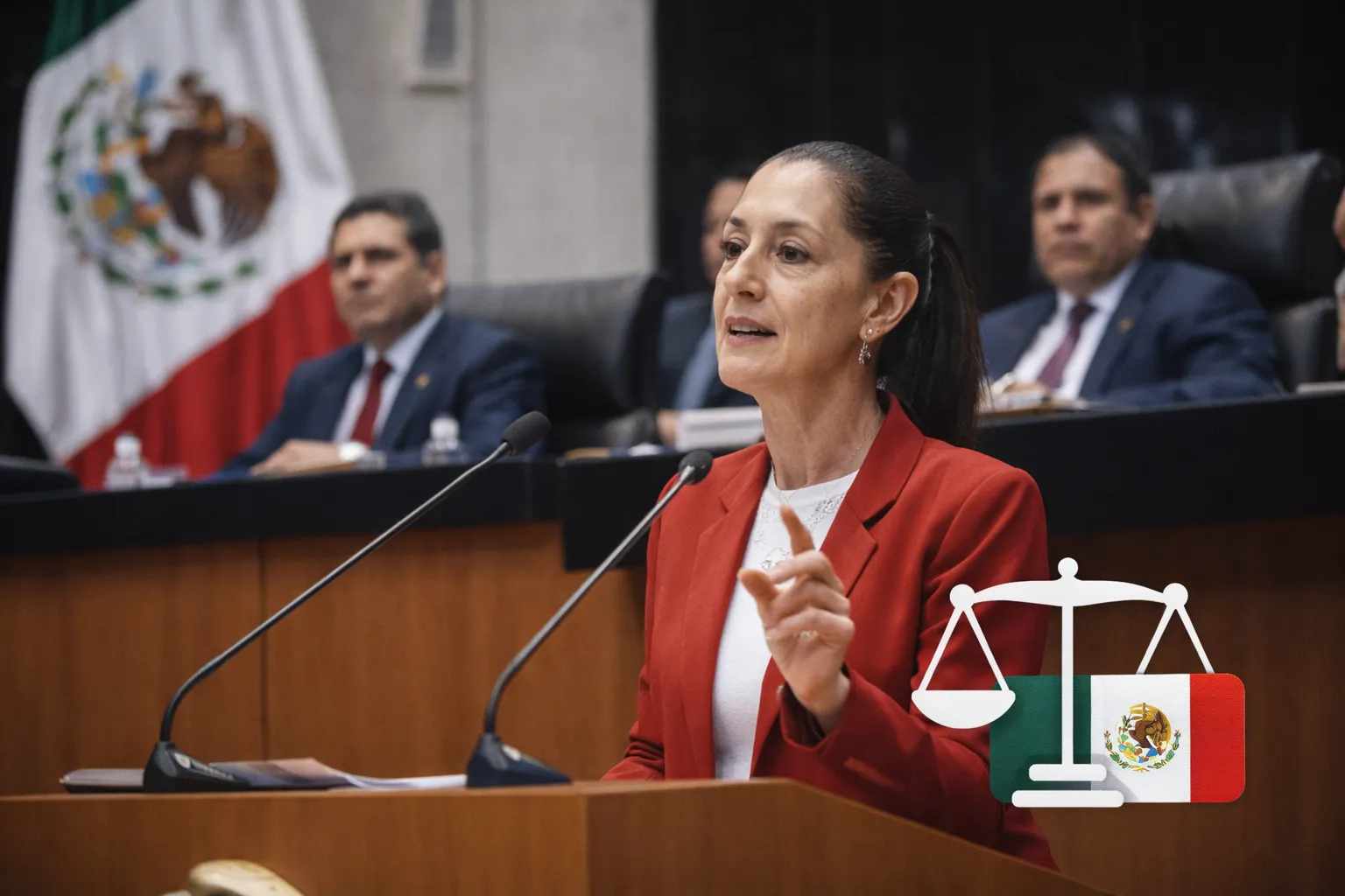 reforma electoral Mexico Sheinbaum 2026 INE plurinominales Senado reduccion gasto Congreso Morena