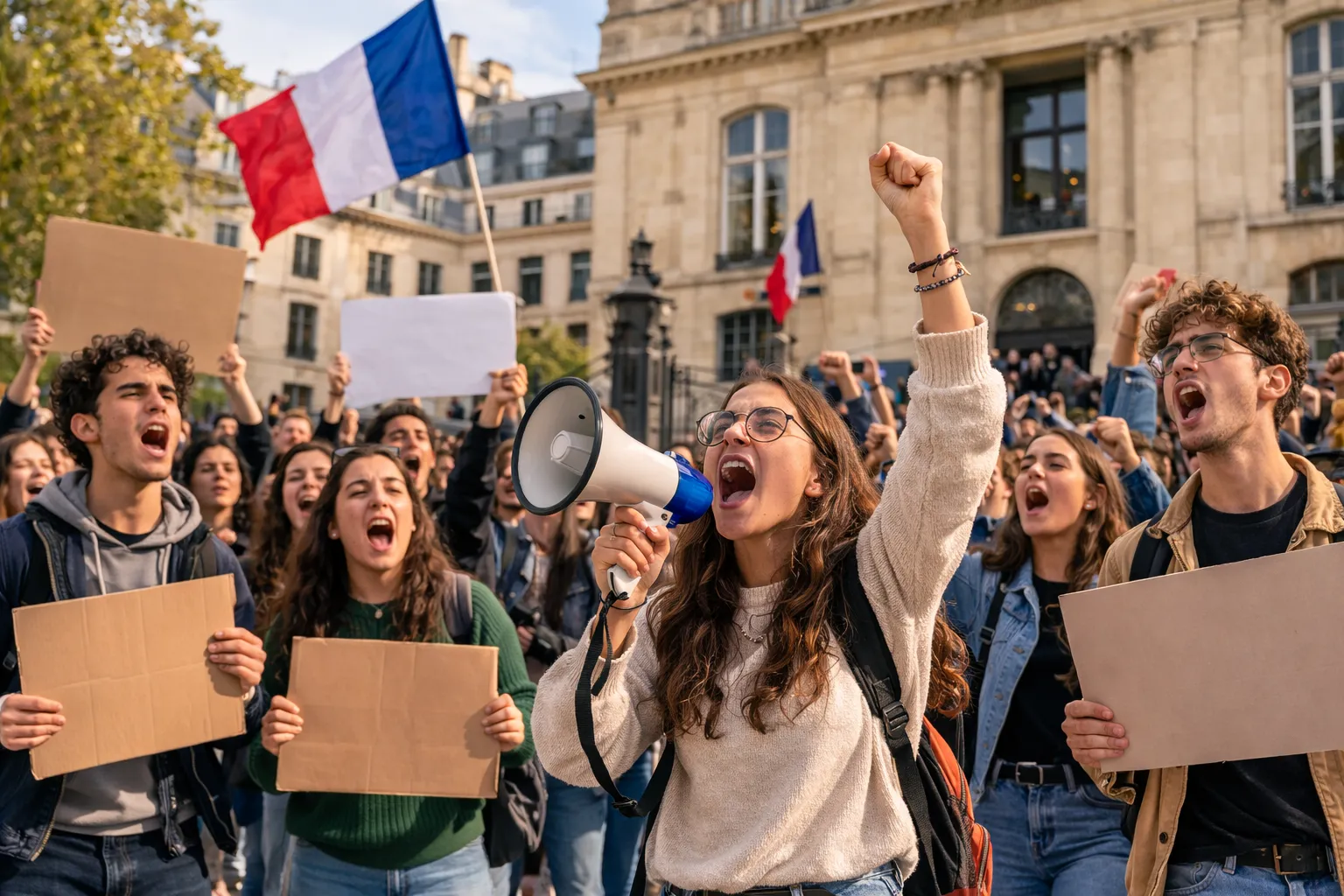universidades Francia financiamiento recortes colapso 2026 protestas huelgas UNEF CPU Lecornu déficit presupuesto austeridad educación superior
