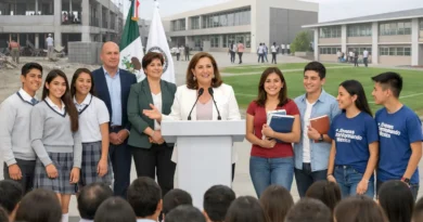 Jóvenes Transformando México: Sheinbaum lanza estrategia para 7 millones de jóvenes con 100 bachilleratos, beca Gertrudis Bocanegra para un millón de universitarios y 250 mil plazas laborales en 2026