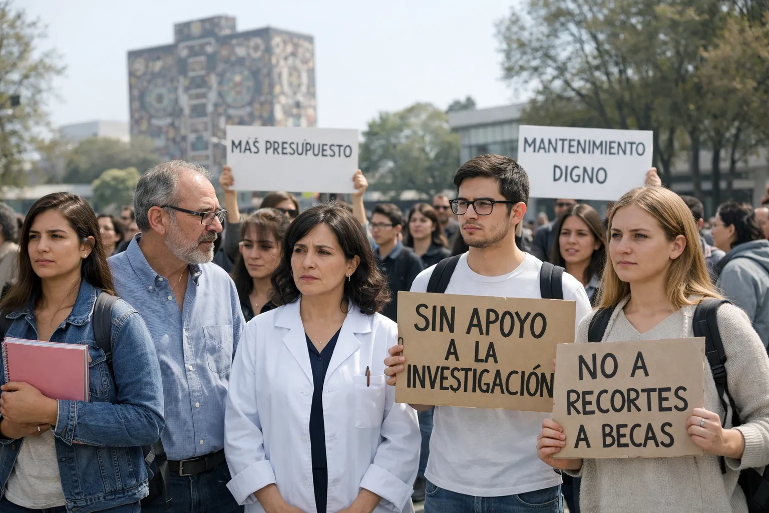 universidades públicas México presupuesto 2026 recorte UNAM IPN UAM déficit ANUIES investigación becas financiamiento educación superior